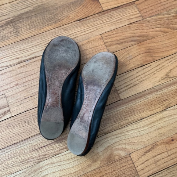 Tory Burch Leather Flats Size 7.5 - Picture 4 of 5